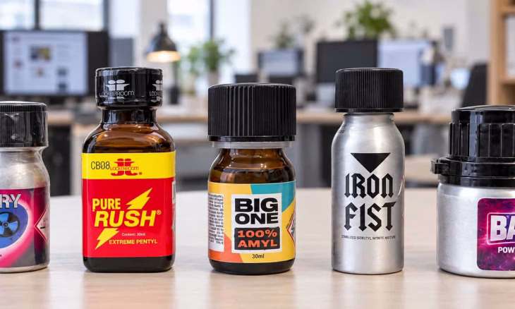 Flacons de poppers