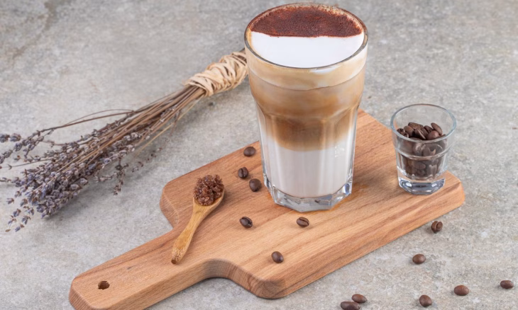 Banana bread latte