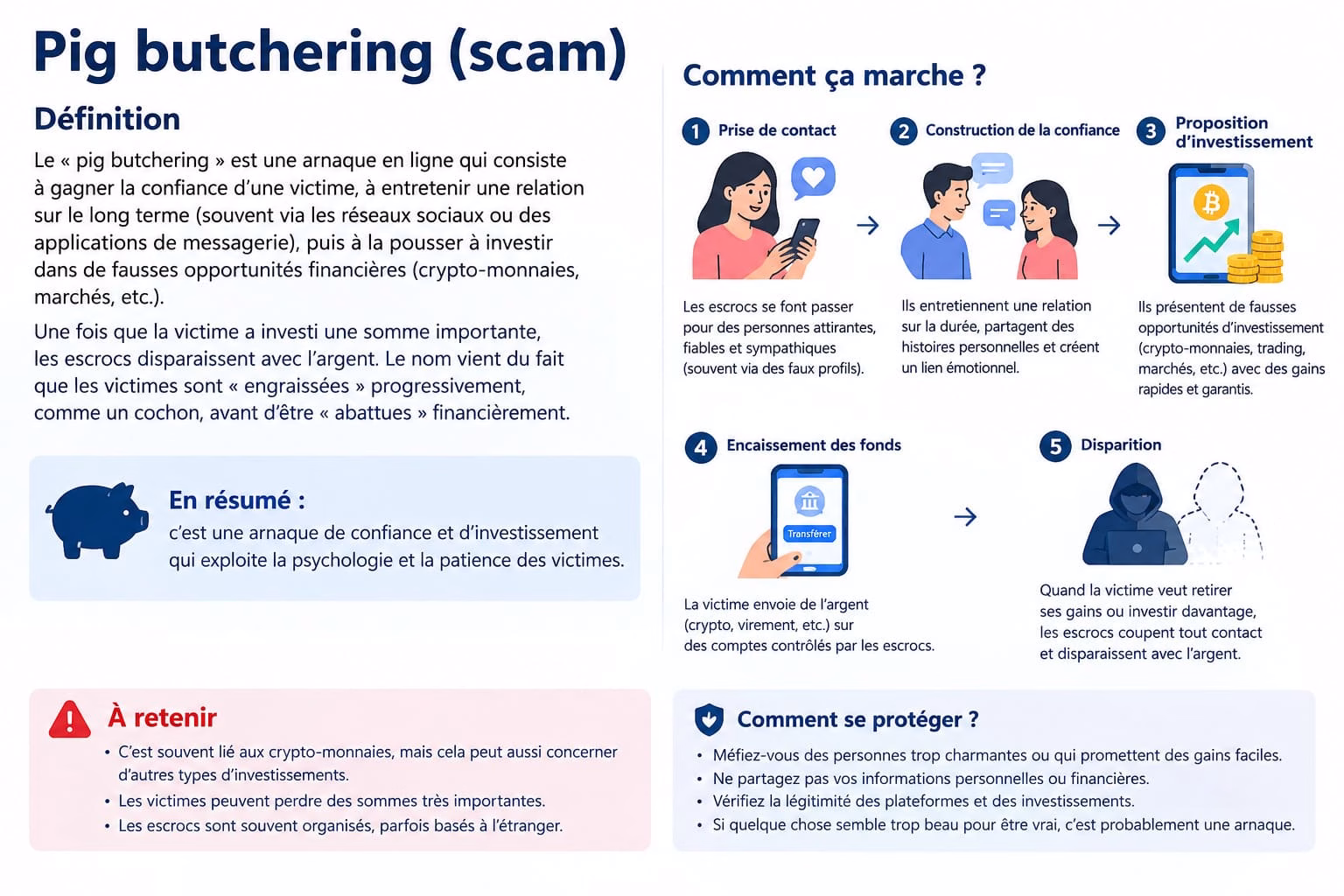 arnaque au pig butchering
